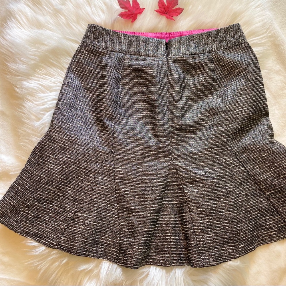 BANANA REPUBLIC SILVER SKIRT Size 6